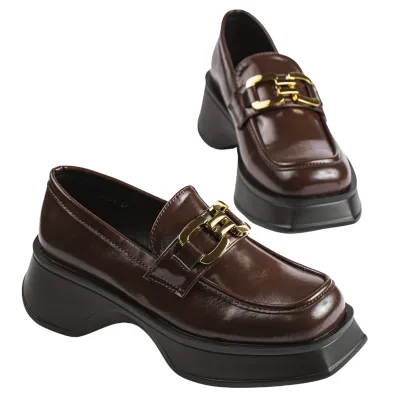 Chunky Loafer-Coffee